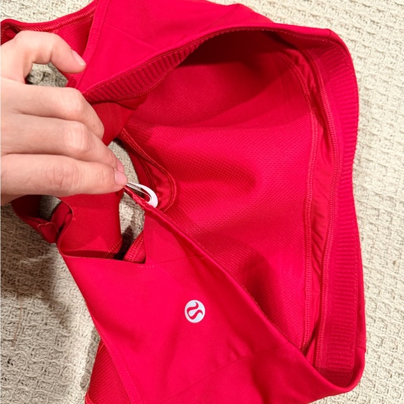 lululemon athletica Vibrant Red Sports Bra - Picture 4 of 6